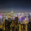 【香港】ビクトリア・ピークからの夜景