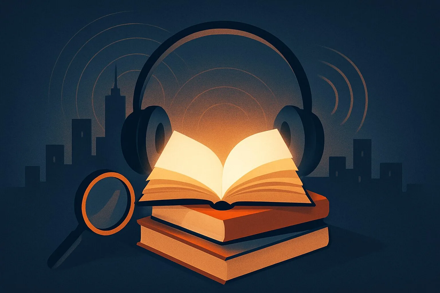 今野敏の警察・公安ミステリをAudibleで聴くイメージ